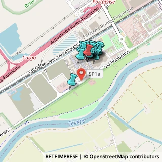 Mappa Via Baldassarre Peruzzi, 00054 Fiumicino RM, Italia (0.32143)