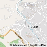 Hartă Fiuggi