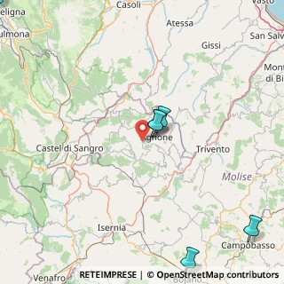 Mappa Contrada Montagna, 86081 Agnone IS, Italia (38.27667)