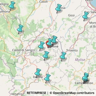 Mappa Contrada Montagna, 86081 Agnone IS, Italia (22.038)
