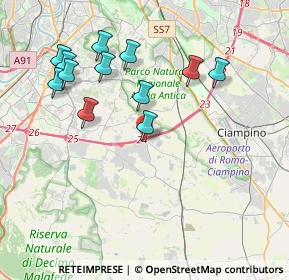 Mappa Via Ubaldo Montelatici, 00134 Roma RM, Italia (4.2225)