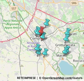 Mappa Via Fausto Viola, 00043 Ciampino RM, Italia (3.00083)