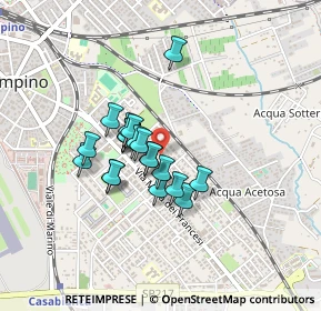 Mappa Via Fausto Viola, 00043 Ciampino RM, Italia (0.3195)