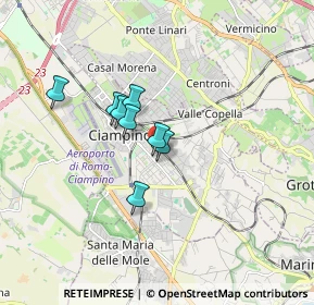 Mappa Via Fausto Viola, 00043 Ciampino RM, Italia (2.20727)