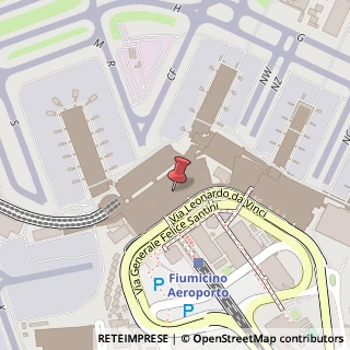 Mappa Via Dell' Aeroporto, 320, 00054 Fiumicino, Roma (Lazio)