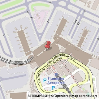 Mappa Via dell'Aeroporto di Fiumicino, 320, 00054 Fiumicino, Roma (Lazio)