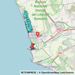 Mappa Aeroporto Leonardo da Vinci - Gate, 00054 Fiumicino RM, Italia (3.67417)