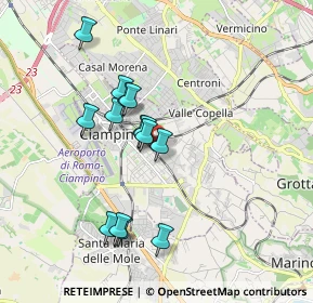 Mappa Via Romana Vecchia, 00043 Ciampino RM, Italia (1.67929)