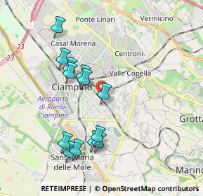 Mappa Via Romana Vecchia, 00043 Ciampino RM, Italia (1.97615)