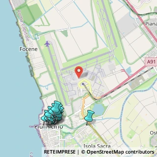Mappa Via dell' Aeroporto di Fiumicino Avancorpo, 00054 Fiumicino RM, Italia (3.04188)
