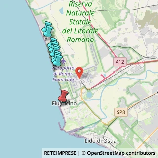 Mappa Via dell' Aeroporto di Fiumicino Avancorpo, 00054 Fiumicino RM, Italia (4.1)