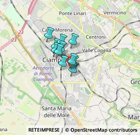 Mappa Via Palermo, 00043 Ciampino RM, Italia (0.90909)