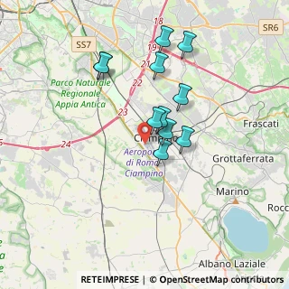 Mappa Aeroporto di Ciampino, 00178 Roma RM, Italia (3.20182)