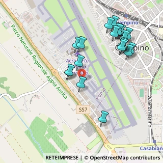Mappa Aeroporto di Ciampino, 00178 Roma RM, Italia (0.587)