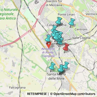 Mappa Aeroporto di Ciampino, 00178 Roma RM, Italia (1.66722)
