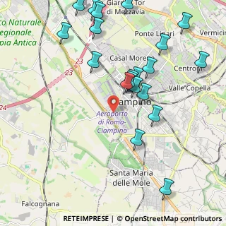 Mappa Aeroporto di Ciampino, 00178 Roma RM, Italia (2.519)