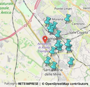 Mappa Aeroporto di Ciampino, 00178 Roma RM, Italia (1.75)