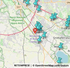 Mappa Aeroporto di Ciampino, 00178 Roma RM, Italia (5.636)