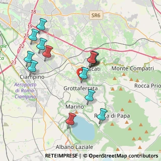 Mappa Via John Fitzgerald Kennedy, 00046 Grottaferrata RM, Italia (4.12214)