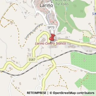 Mappa Via Alessandro Novelli,  10, 86035 Larino, Campobasso (Molise)