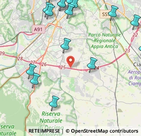 Mappa Galleria Circonvallazione Meridionale, 00134 Roma RM, Italia (6.52)