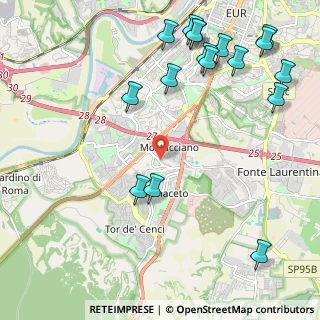 Mappa Via Carmelo Maestrini, 00128 Roma RM, Italia (2.97059)