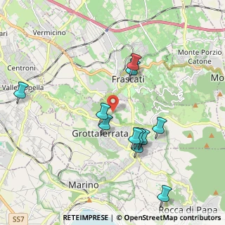 Mappa Via della Cipriana, 00046 Grottaferrata RM, Italia (2.04727)