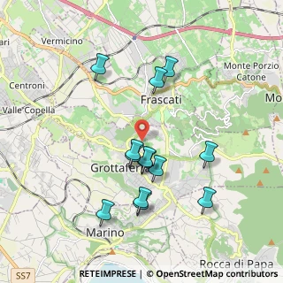 Mappa Via della Cipriana, 00046 Grottaferrata RM, Italia (1.88923)