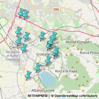 Mappa Via della Cipriana, 00046 Grottaferrata RM, Italia (4.03933)