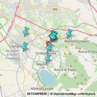 Mappa Via della Cipriana, 00046 Grottaferrata RM, Italia (2.40273)