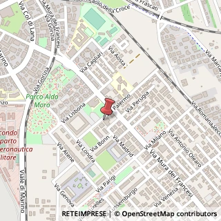 Mappa Via Palermo, 4, 00043 Ciampino, Roma (Lazio)