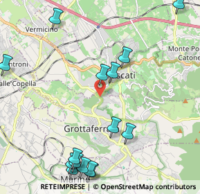 Mappa Via delle Nazioni Unite, 00046 Grottaferrata RM, Italia (2.85933)