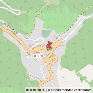Mappa Via Alfonso Milani, 2, 03016 Guarcino, Frosinone (Lazio)