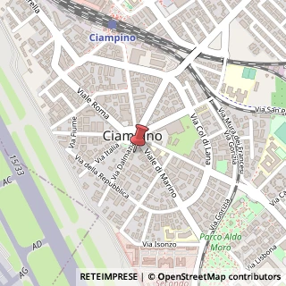 Mappa Via Dalmazia, 1A, 00043 Ciampino, Roma (Lazio)