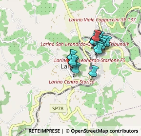 Mappa Via Cluenzio, 86035 Larino CB, Italia (0.7075)