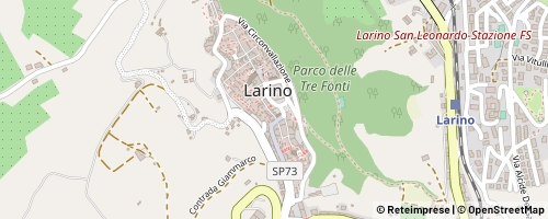 Mappa Larino