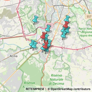 Mappa Via Riccardo Boschiero, 00128 Roma RM, Italia (2.802)