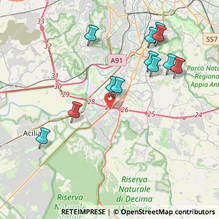 Mappa Via Riccardo Boschiero, 00128 Roma RM, Italia (4.715)