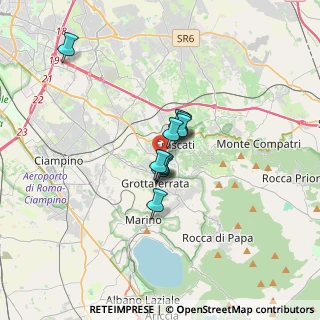 Mappa Via dell'Alberata, 00046 Grottaferrata RM, Italia (2.04273)