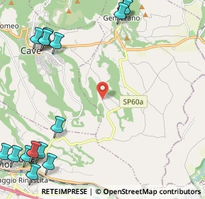 Mappa Via Colle Taiano, 00030 Genazzano RM, Italia (3.62722)