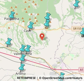 Mappa Via Colle Taiano, 00030 Genazzano RM, Italia (6.472)