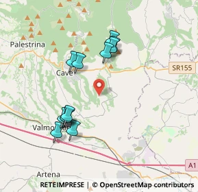 Mappa Via Colle Taiano, 00030 Genazzano RM, Italia (3.72083)