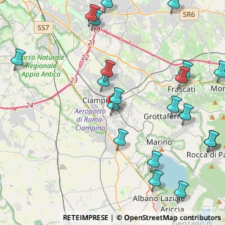 Mappa Via Galimberti, 00043 Ciampino RM, Italia (5.905)