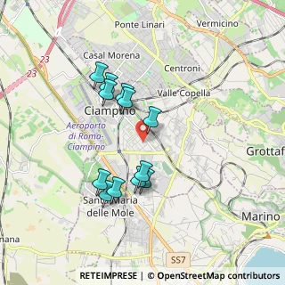 Mappa Via Galimberti, 00043 Ciampino RM, Italia (1.6875)