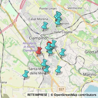 Mappa Via Galimberti, 00043 Ciampino RM, Italia (1.88214)