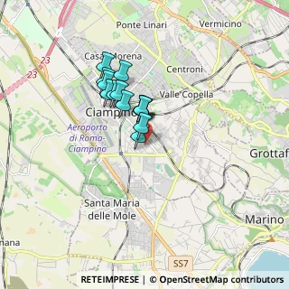 Mappa Via Galimberti, 00043 Ciampino RM, Italia (1.25286)