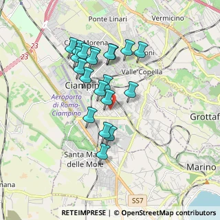 Mappa Via Galimberti, 00043 Ciampino RM, Italia (1.679)