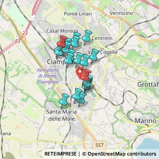 Mappa Via Galimberti, 00043 Ciampino RM, Italia (1.3215)