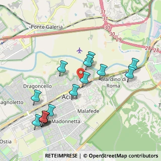 Mappa Via Casaletto di Giano, 00126 Roma RM, Italia (2.302)