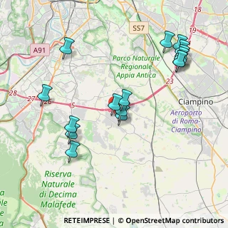 Mappa Via Giorgio Sars, 00134 Roma RM, Italia (4.5225)